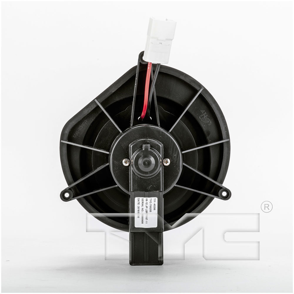 New Blower Mtr w/Wheel  TYC  700255