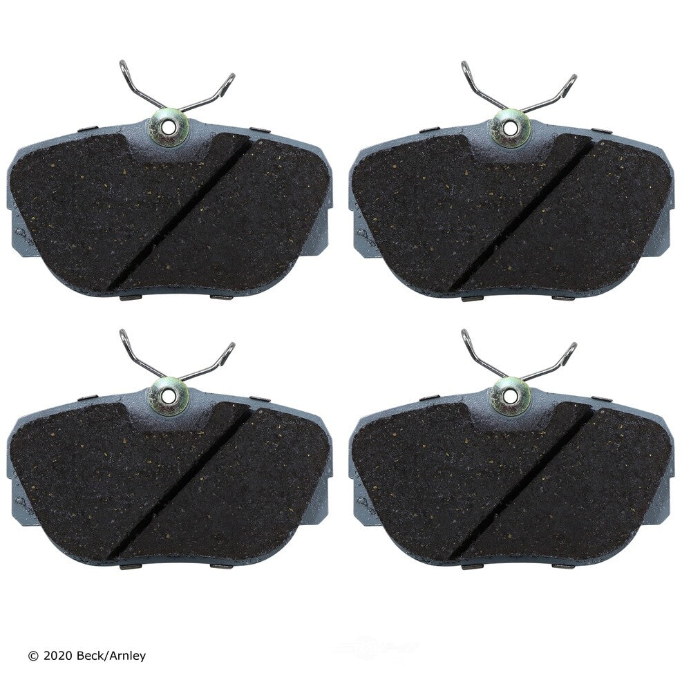 Rr Prem Brake Pads  Beck/Arnley  085-1588