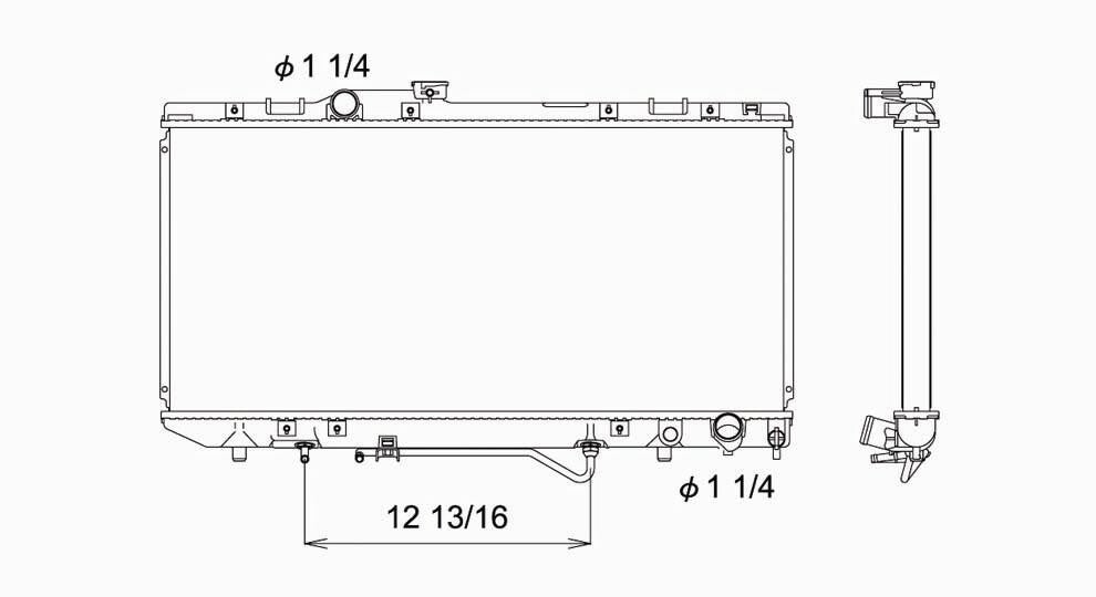 Radiator  TYC  1174