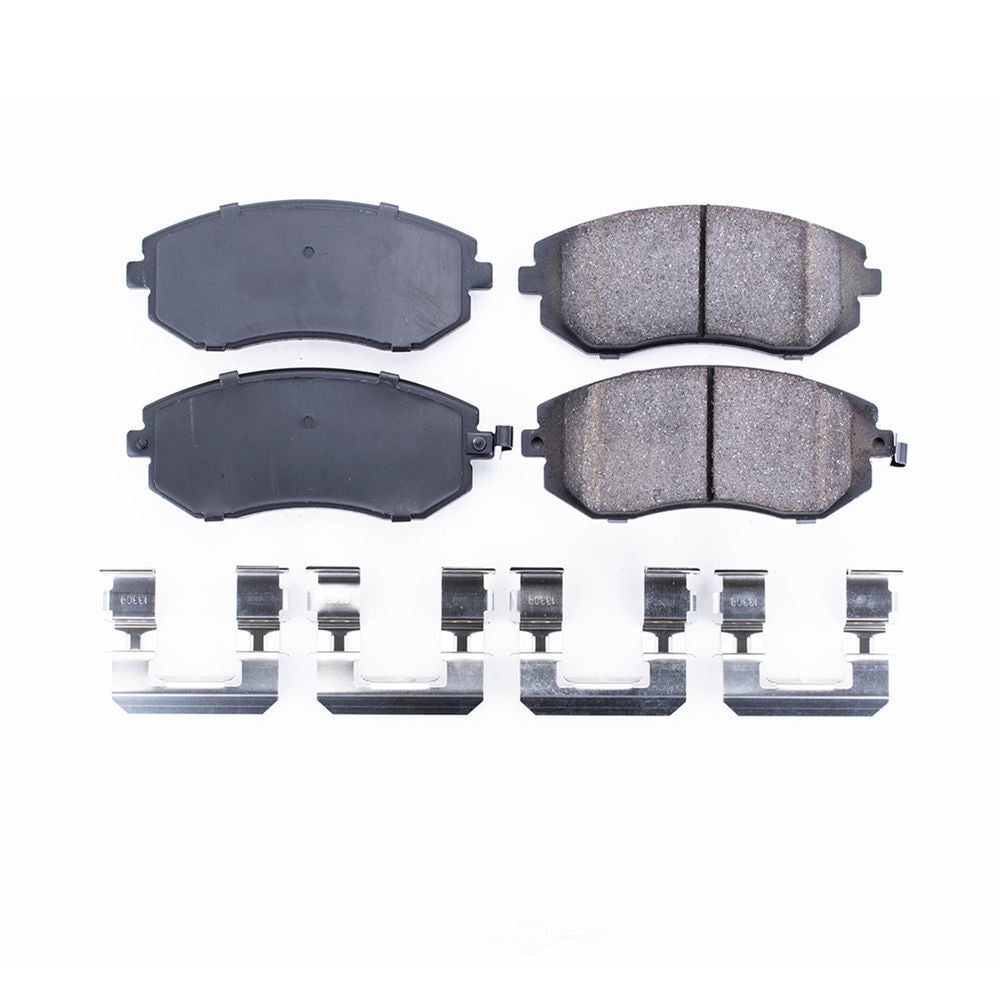 Frt Ceramic Brake Pads  Power Stop  17-929