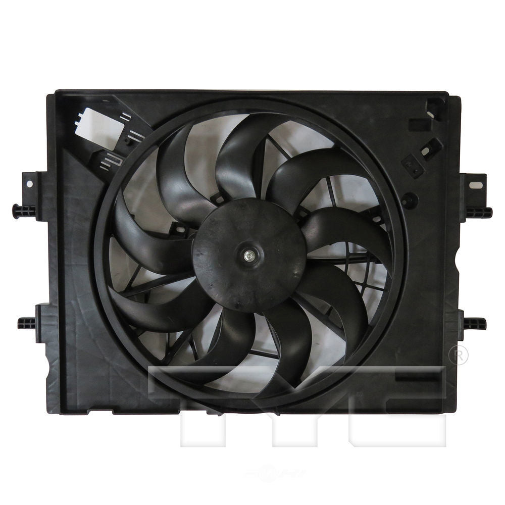 Radiator & Condenser Fan Assy  TYC  624750