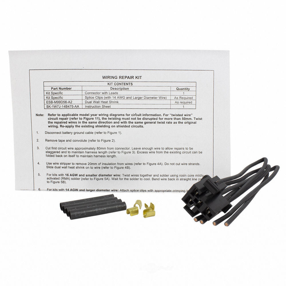 Blower Resistor Connector  Motorcraft  WPT1521