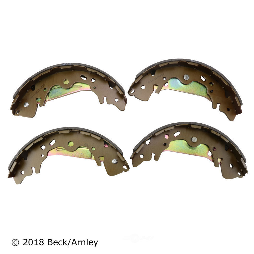 Rr New Brake Shoes  Beck/Arnley  081-3254