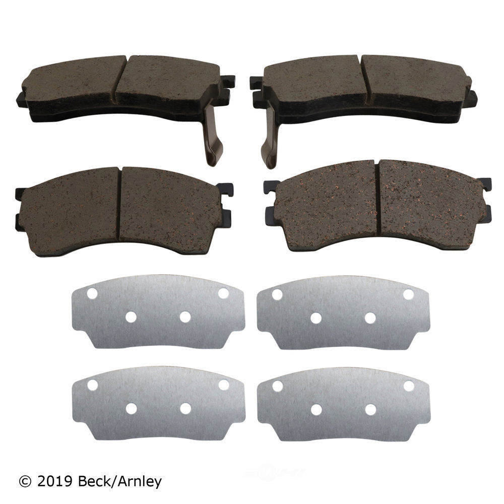 Frt OE Brake Pads  Beck/Arnley  089-1471