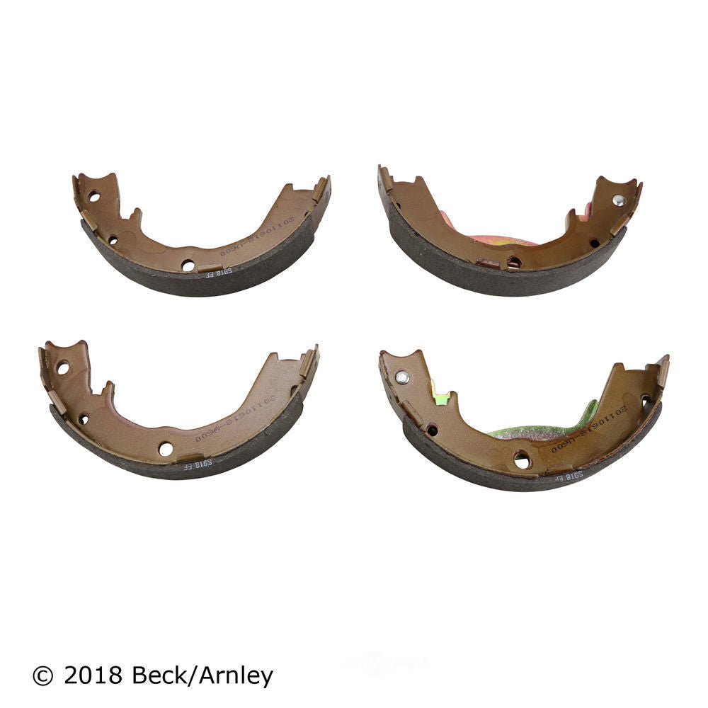 Rr Parking Brk Shoes  Beck/Arnley  081-3238