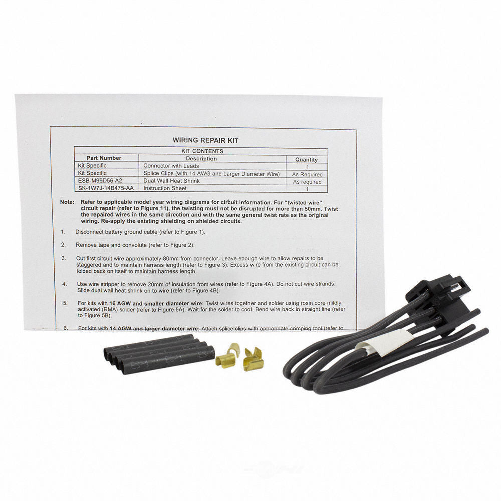 Blower Resistor Connector  Motorcraft  WPT1521