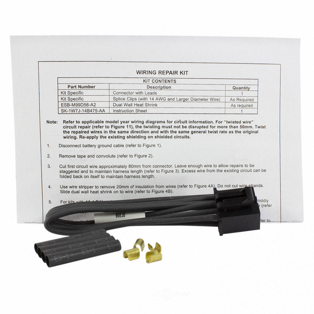 Blower Resistor Connector  Motorcraft  WPT1521