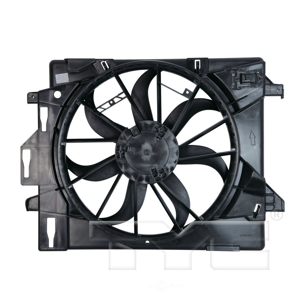 Radiator & Condenser Fan Assy  TYC  621860