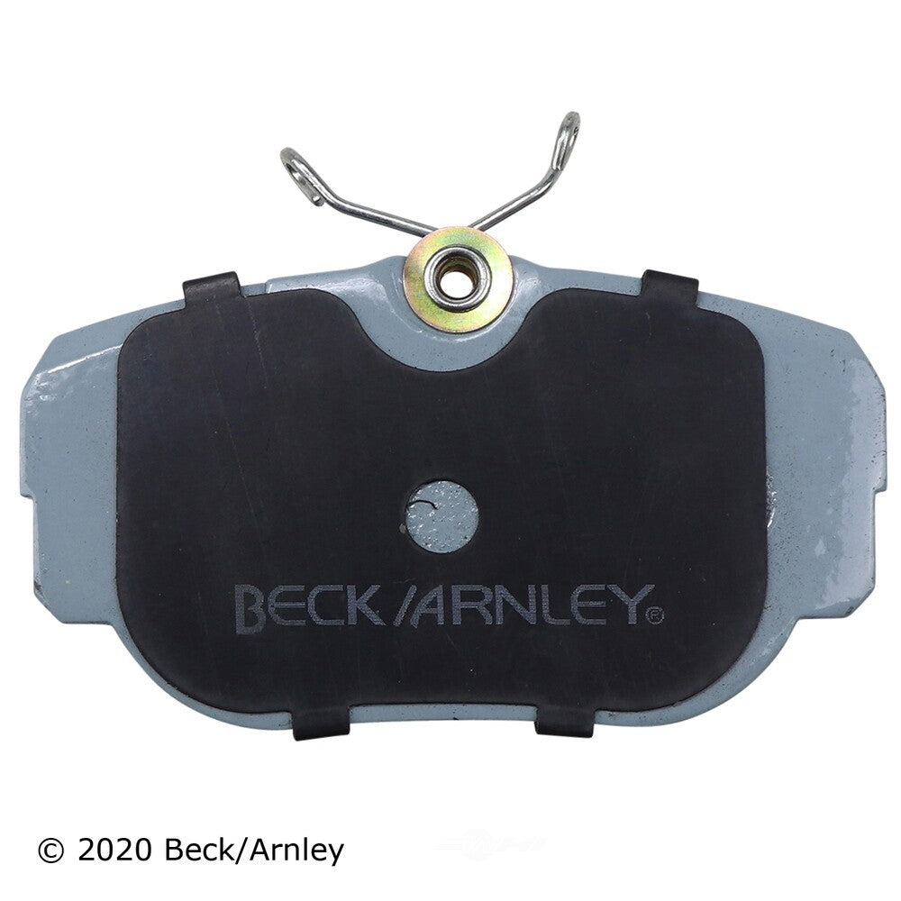 Rr Prem Brake Pads  Beck/Arnley  085-1588