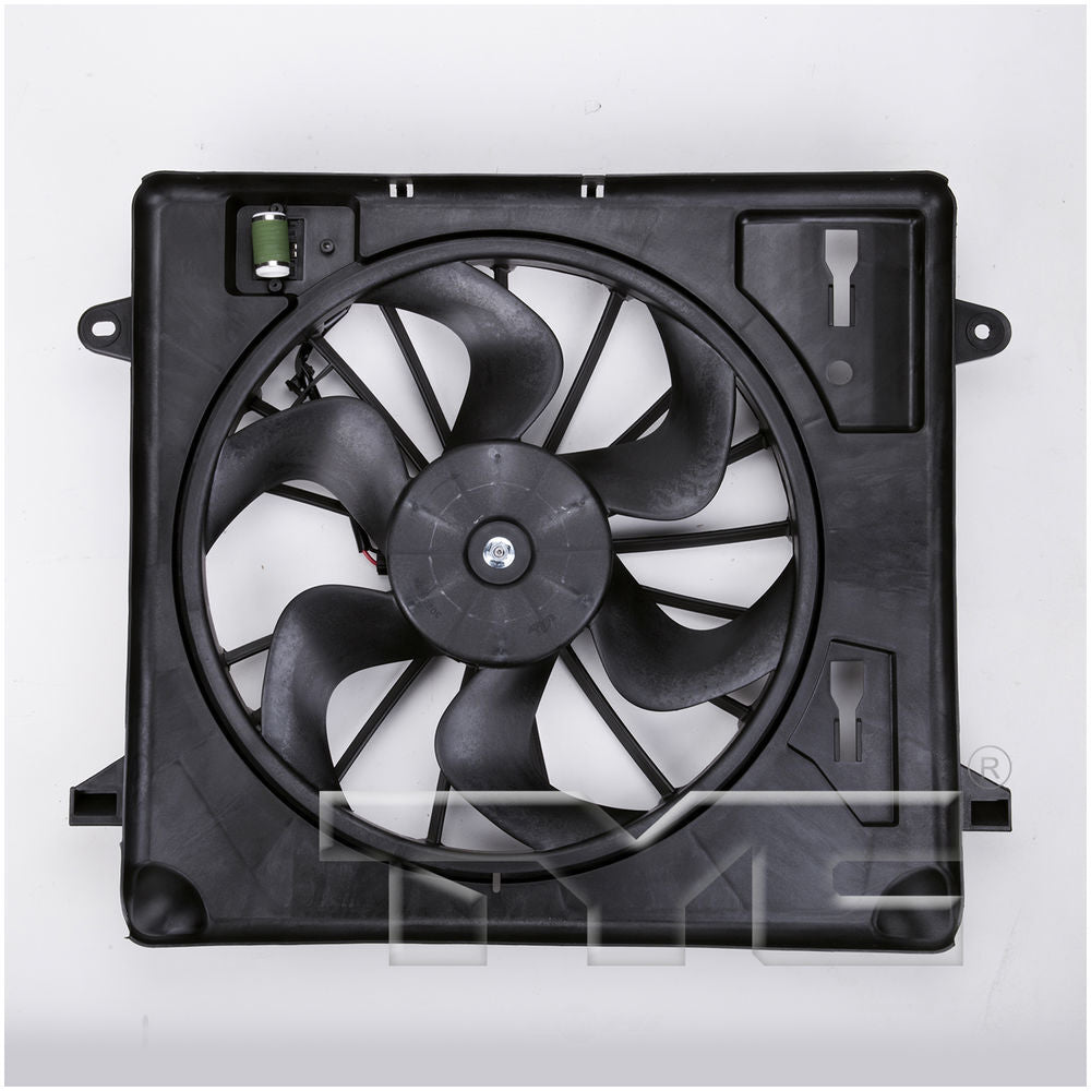 Radiator & Condenser Fan Assy  TYC  621680