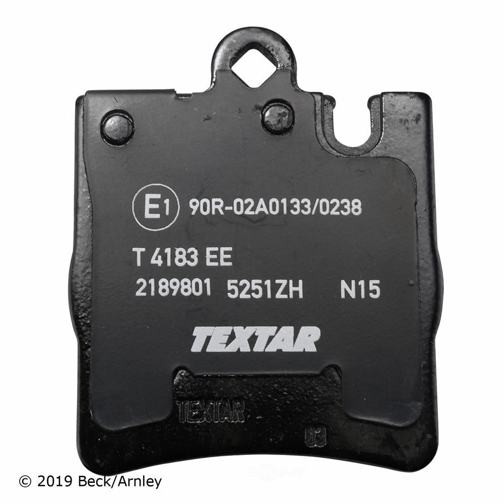 Rr OE Brake Pads  Beck/Arnley  089-1629