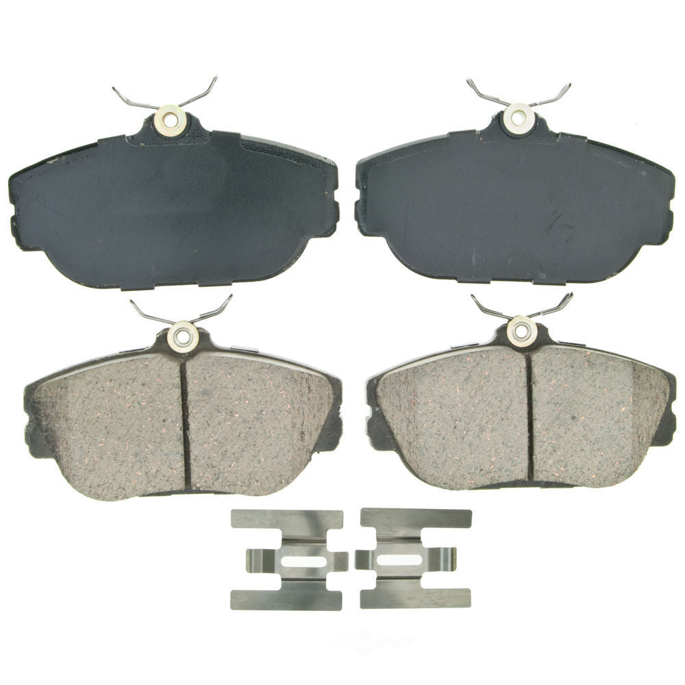 Frt Ceramic Brake Pads  Wagner  ZD601