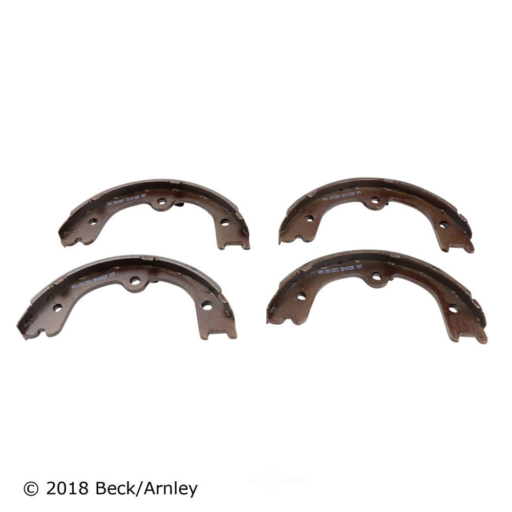 Rr Parking Brk Shoes  Beck/Arnley  081-3203
