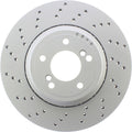 Rr Drilled Brake Rotor  Centric Parts  128.34110