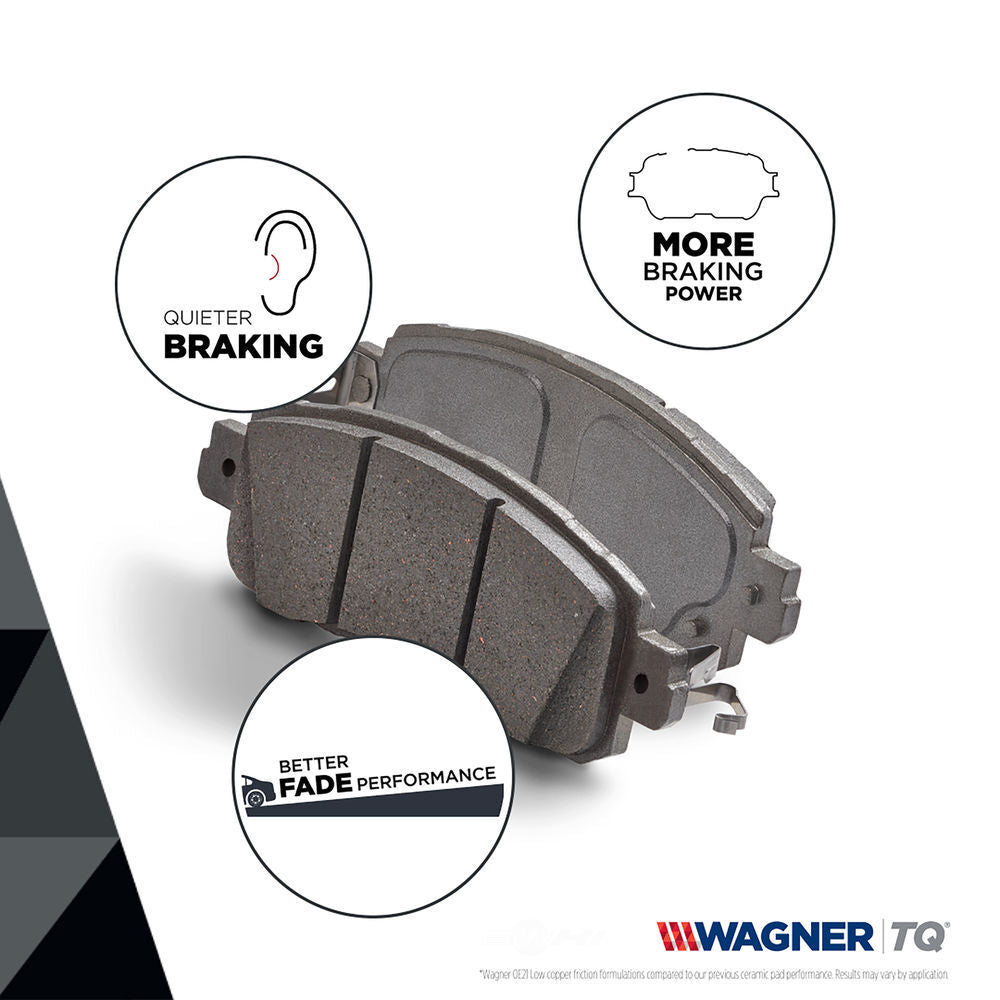 Wagner Premium Thermoquiet Brake Pad QC1295A