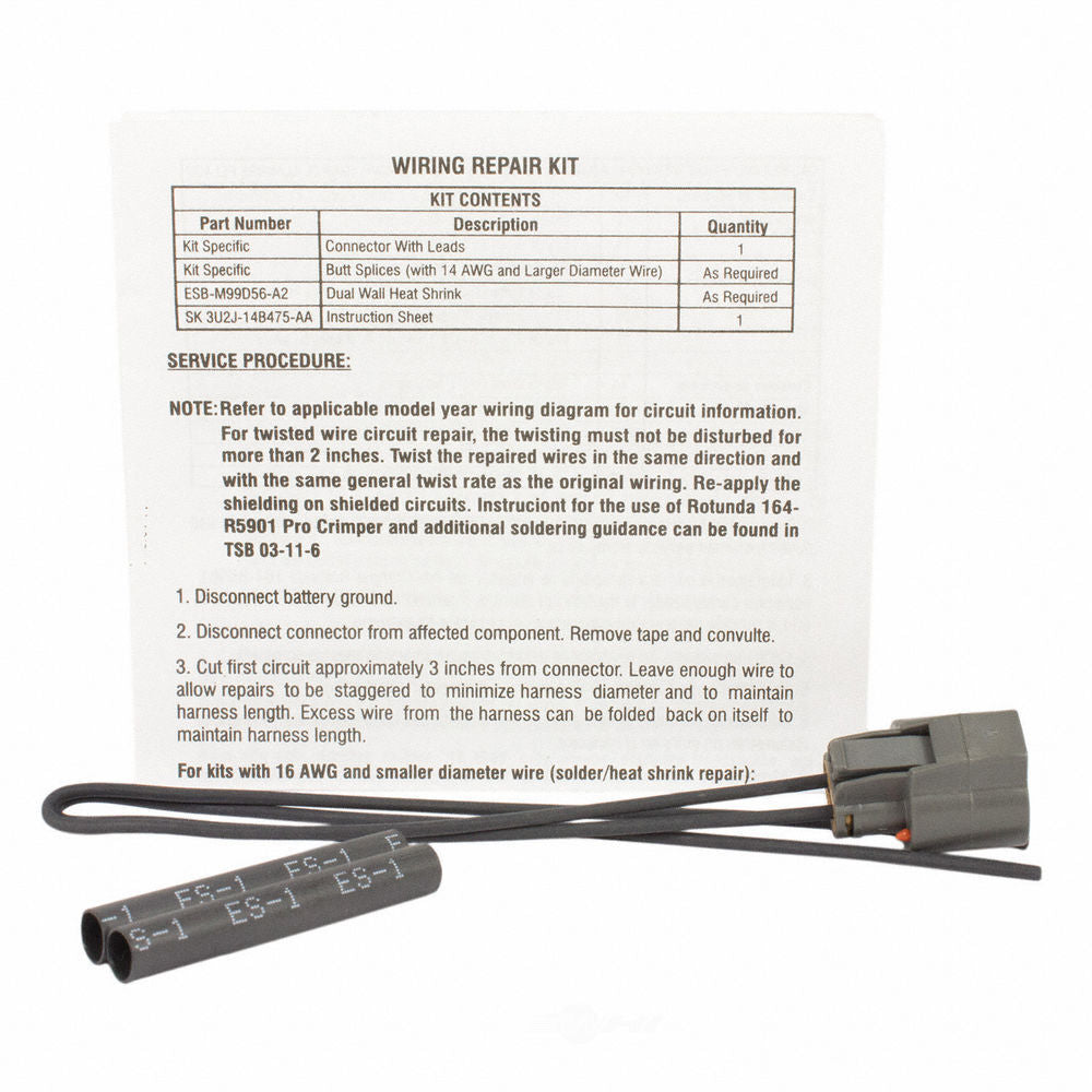 Connector/Pigtail(Body Sw & Rly)  Motorcraft  WPT1077