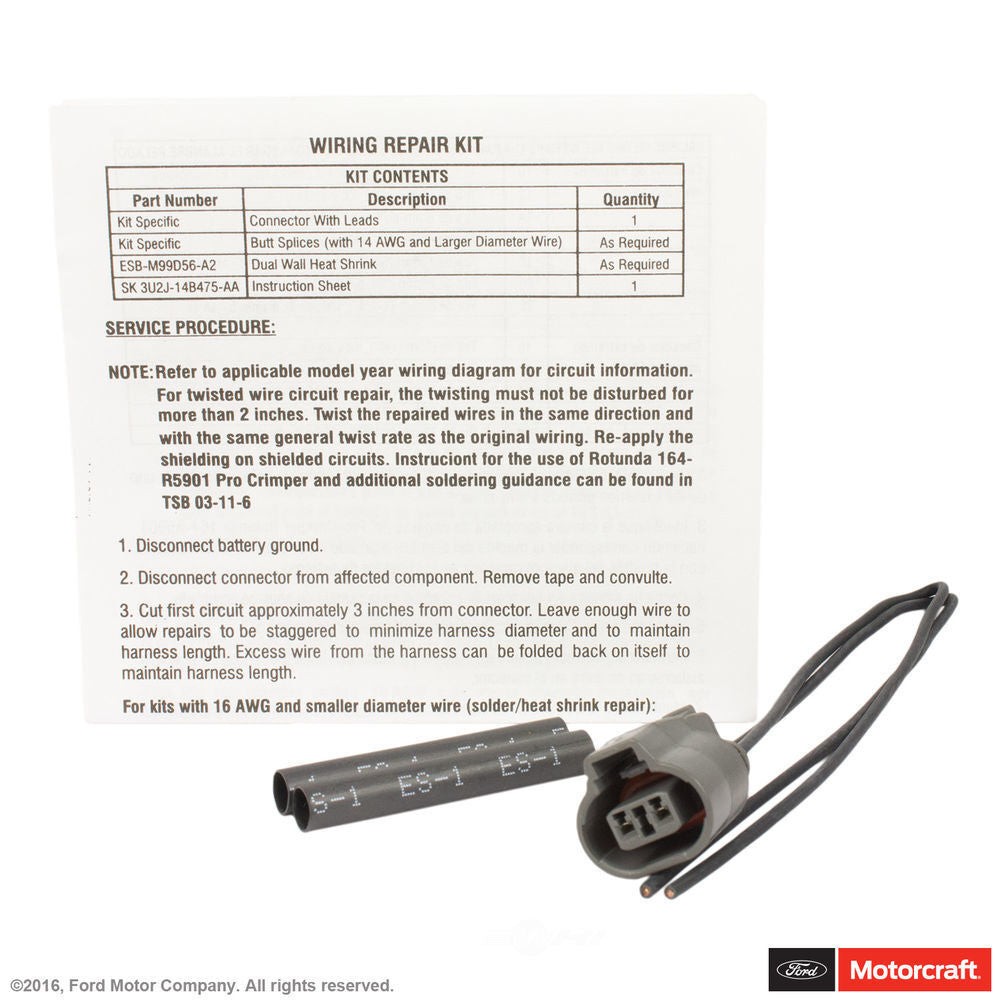 Connector/Pigtail(Body Sw & Rly)  Motorcraft  WPT1077