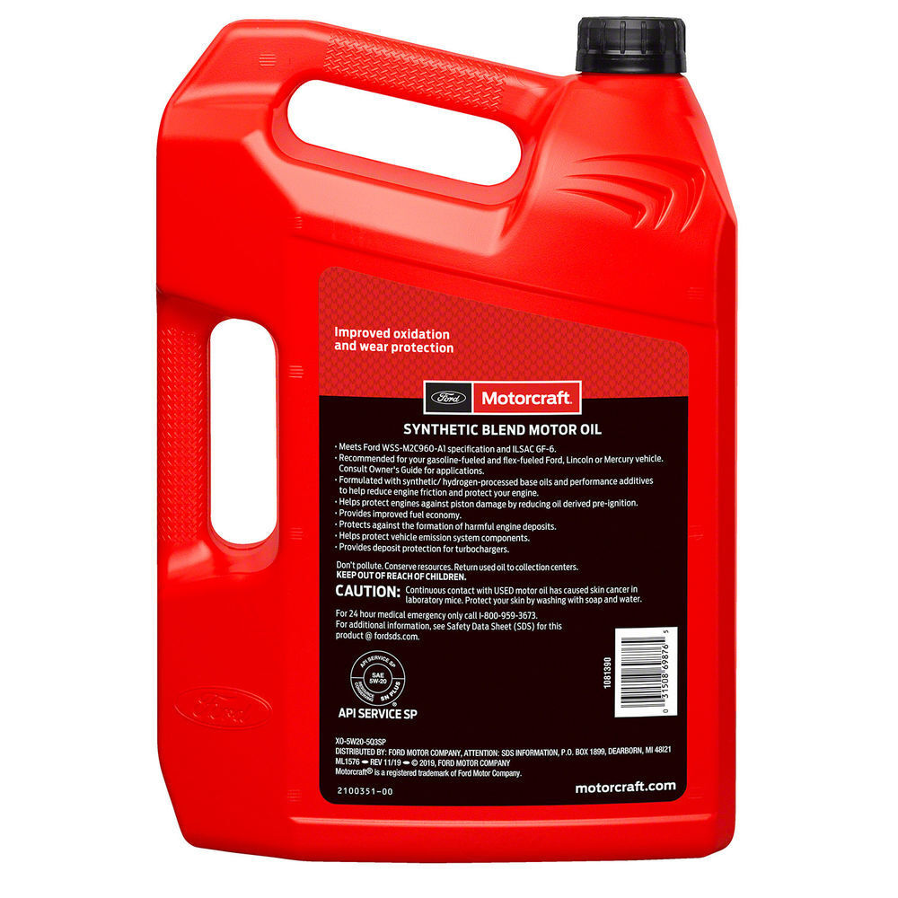 Engine Oil  Motorcraft  XO5W20-5Q3SP