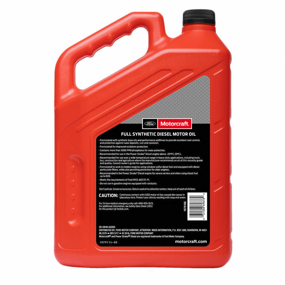 Engine Oil  Motorcraft  XO5W40-5Q3SD