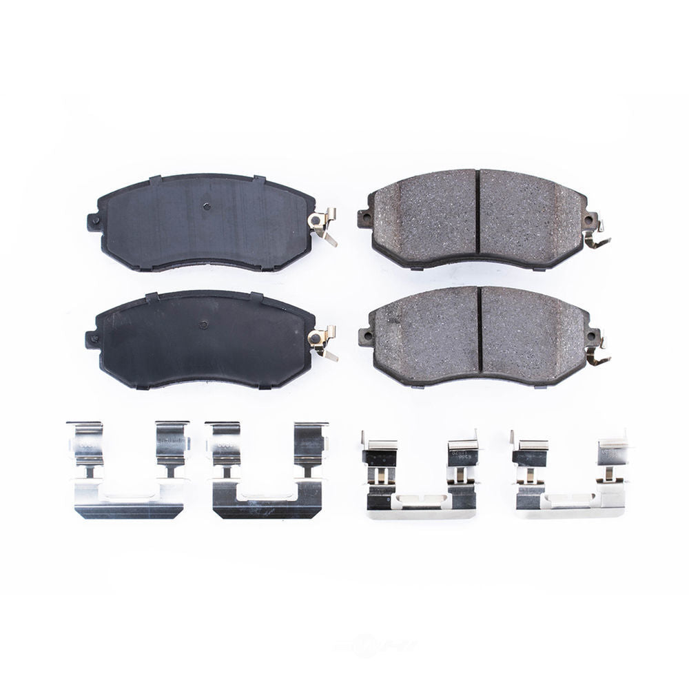 Frt Ceramic Brake Pads  Power Stop  17-1539