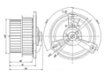 New Blower Motor   Global Parts Distributors   2311646