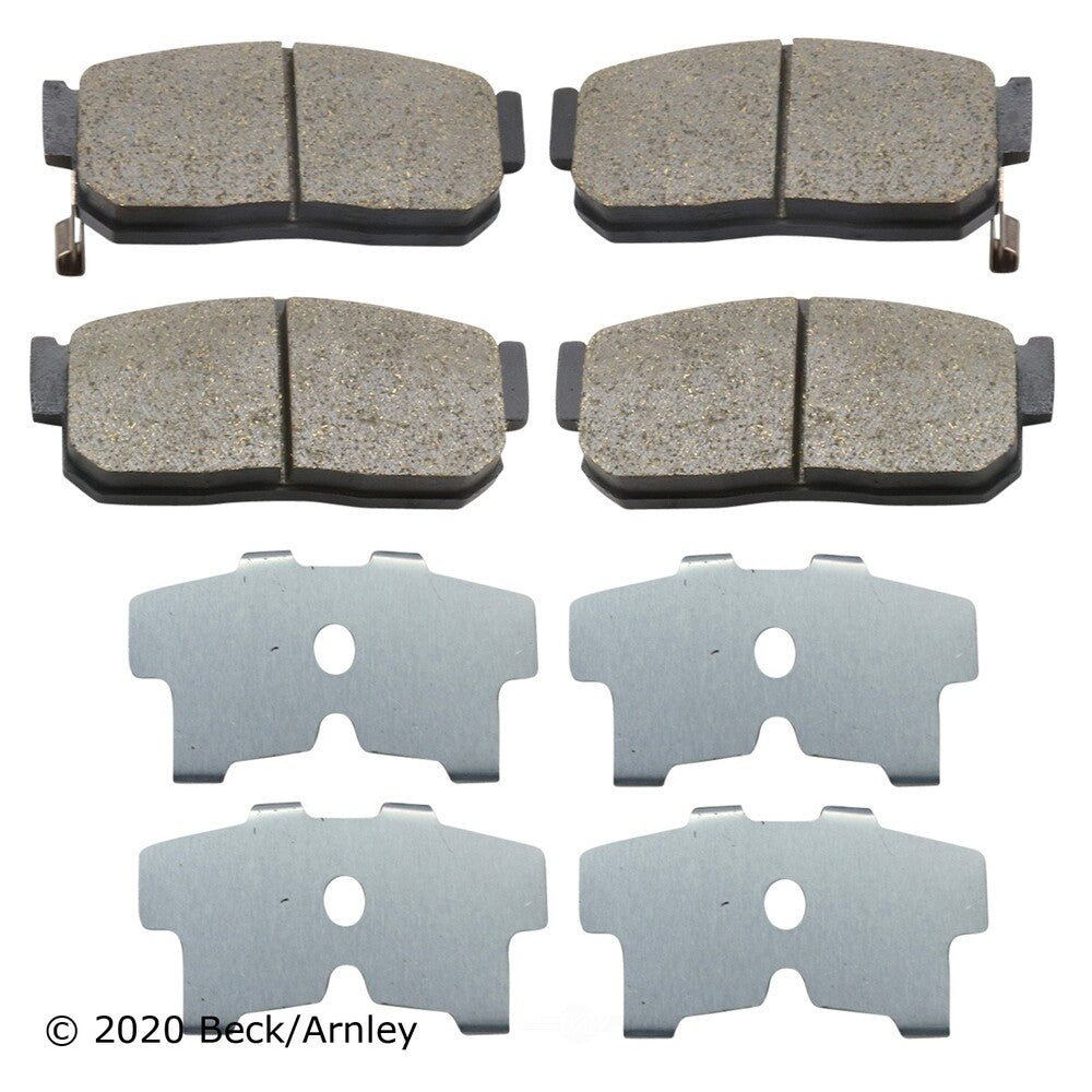 Rr OE Brake Pads  Beck/Arnley  089-1447