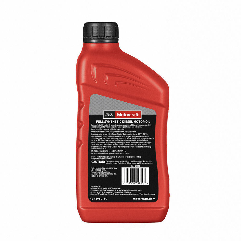 Engine Oil  Motorcraft  XO5W40QSD