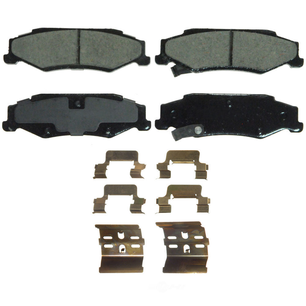 Rr Ceramic Brake Pads  Wagner  ZD732