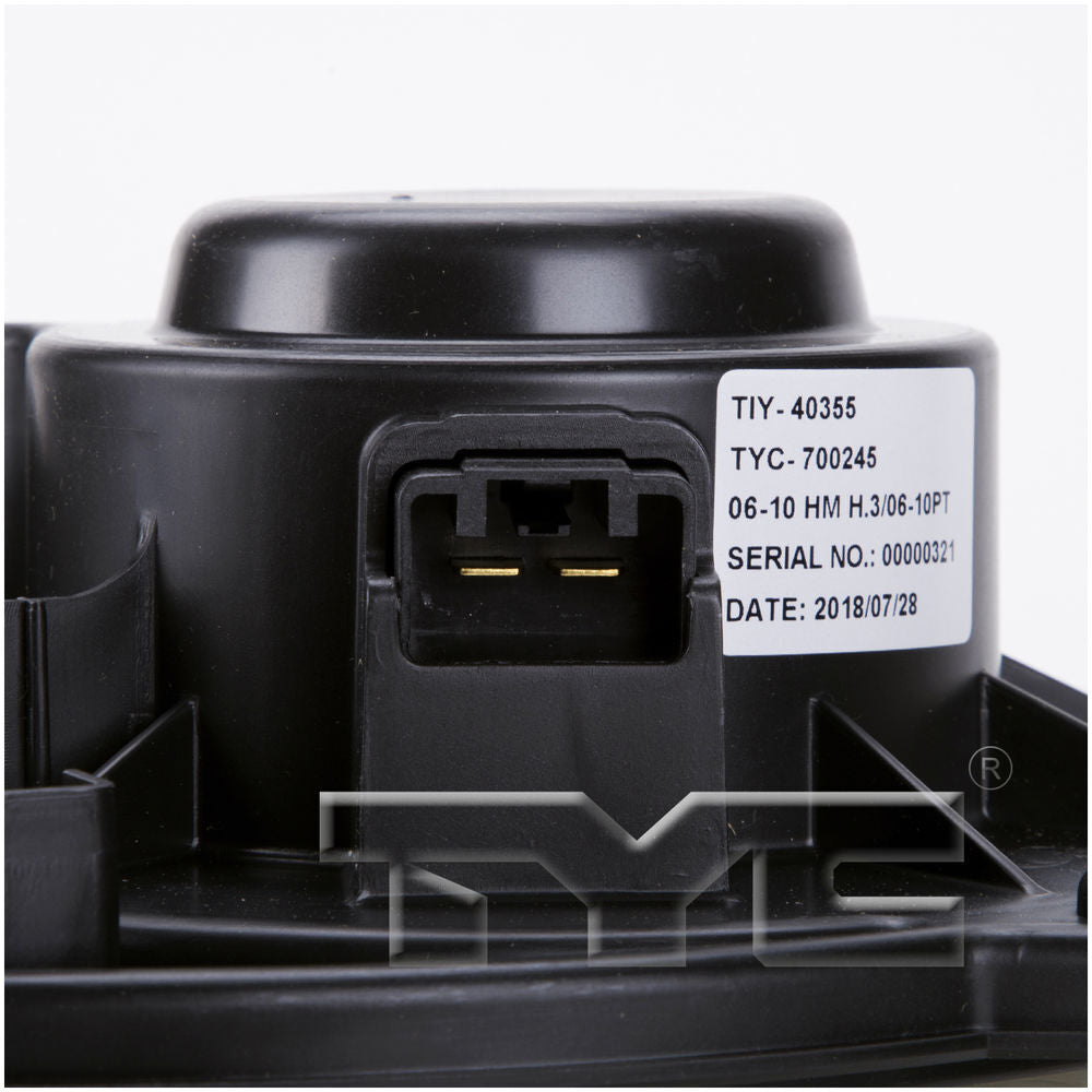 New Blower Mtr w/Wheel  TYC  700245
