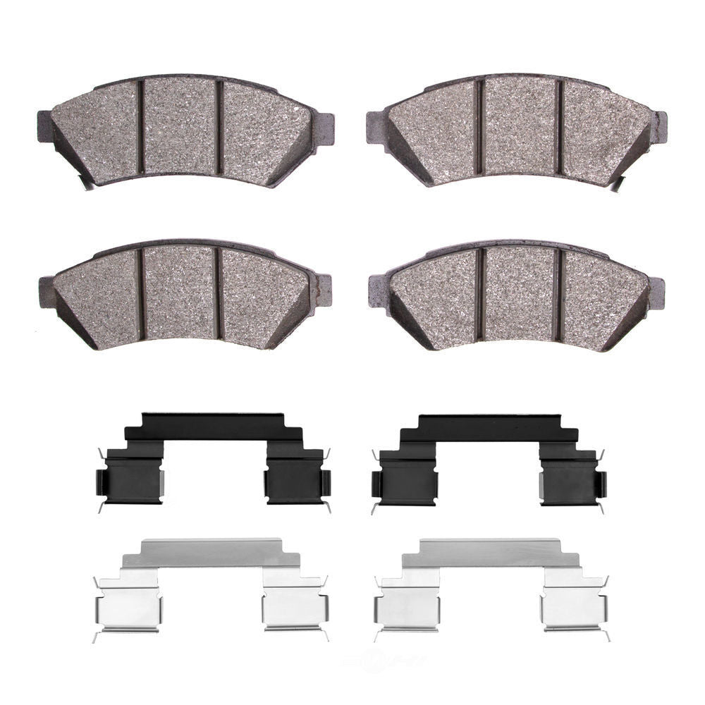 Frt Ceramic Brake Pads  DFC  1551-1075-01