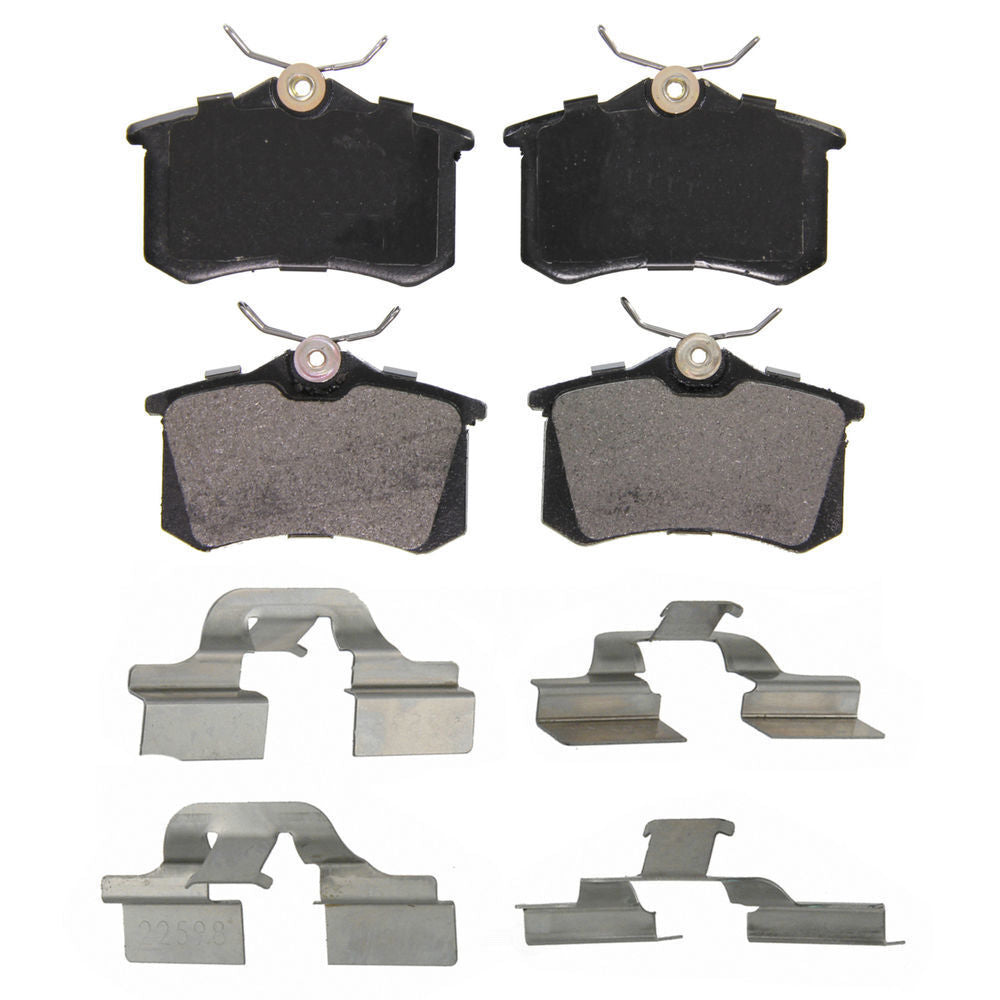 Rr Semi-Met Brake Pads  Wagner  ZX340