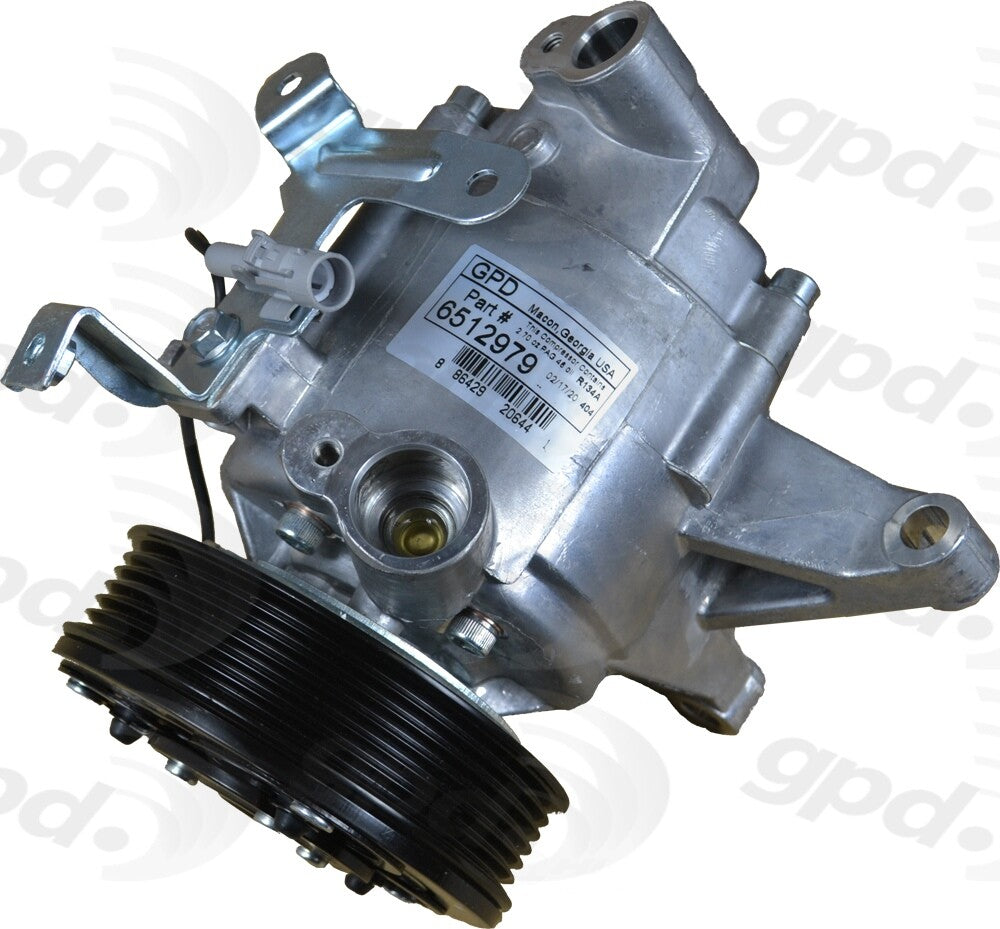 A/C  Compressor & Clutch-New   Global Parts Distributors   6512979