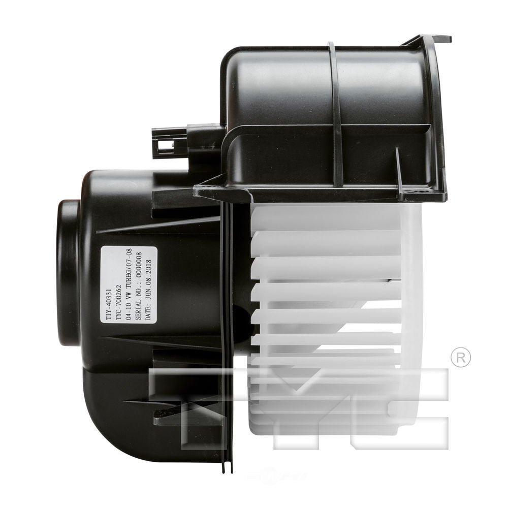 New Blower Mtr w/Wheel  TYC  700262