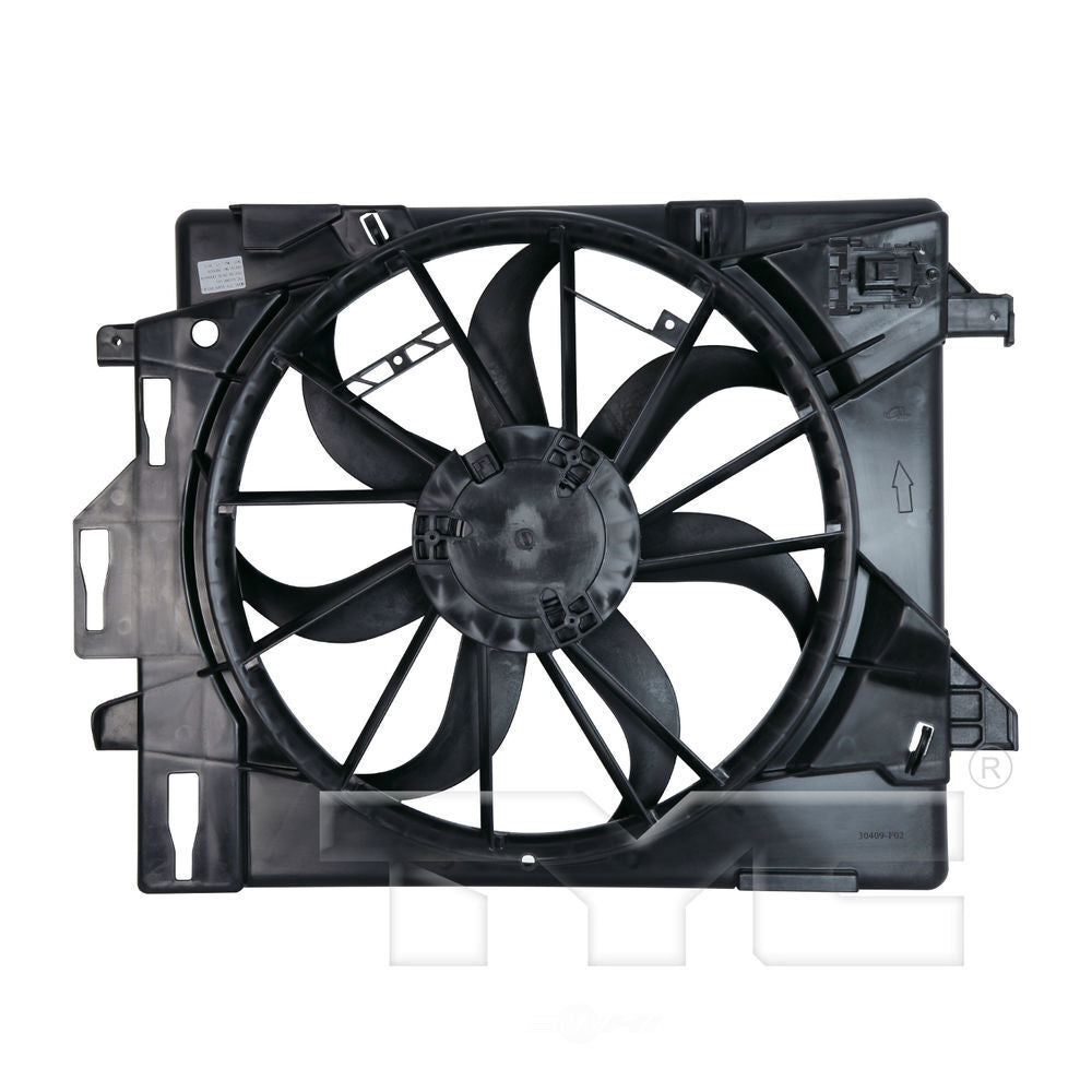Radiator & Condenser Fan Assy  TYC  621860