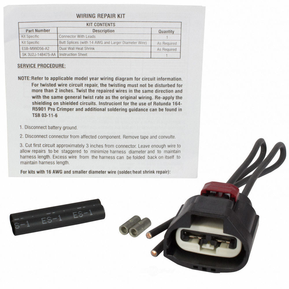 Radiator & Condenser Fan Connector  Motorcraft  WPT910