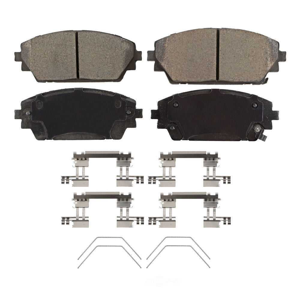 Frt Ceramic Brake Pads  Wagner  ZD2218