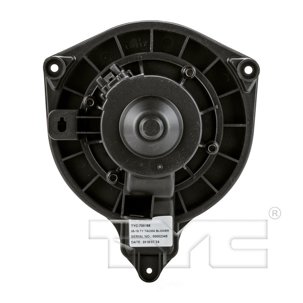 New Blower Mtr w/Wheel  TYC  700188