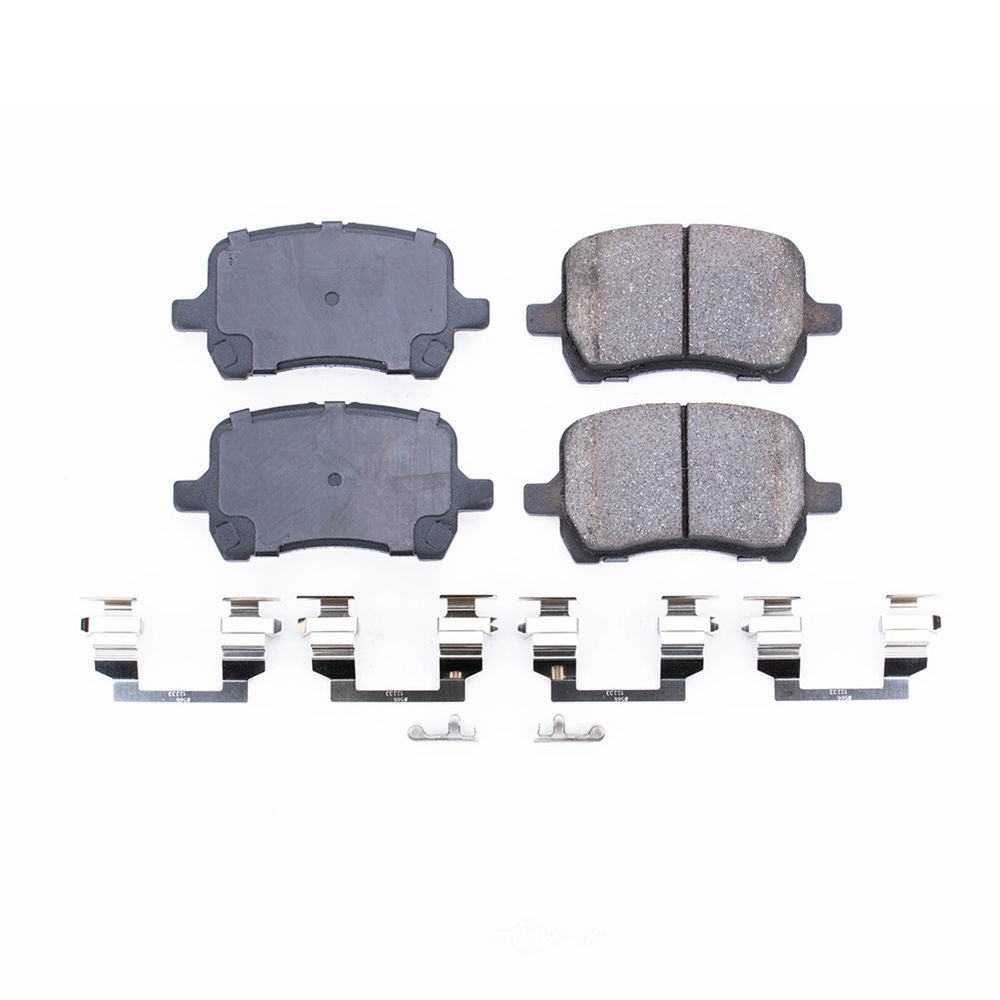 Frt Ceramic Brake Pads  Power Stop  17-1160