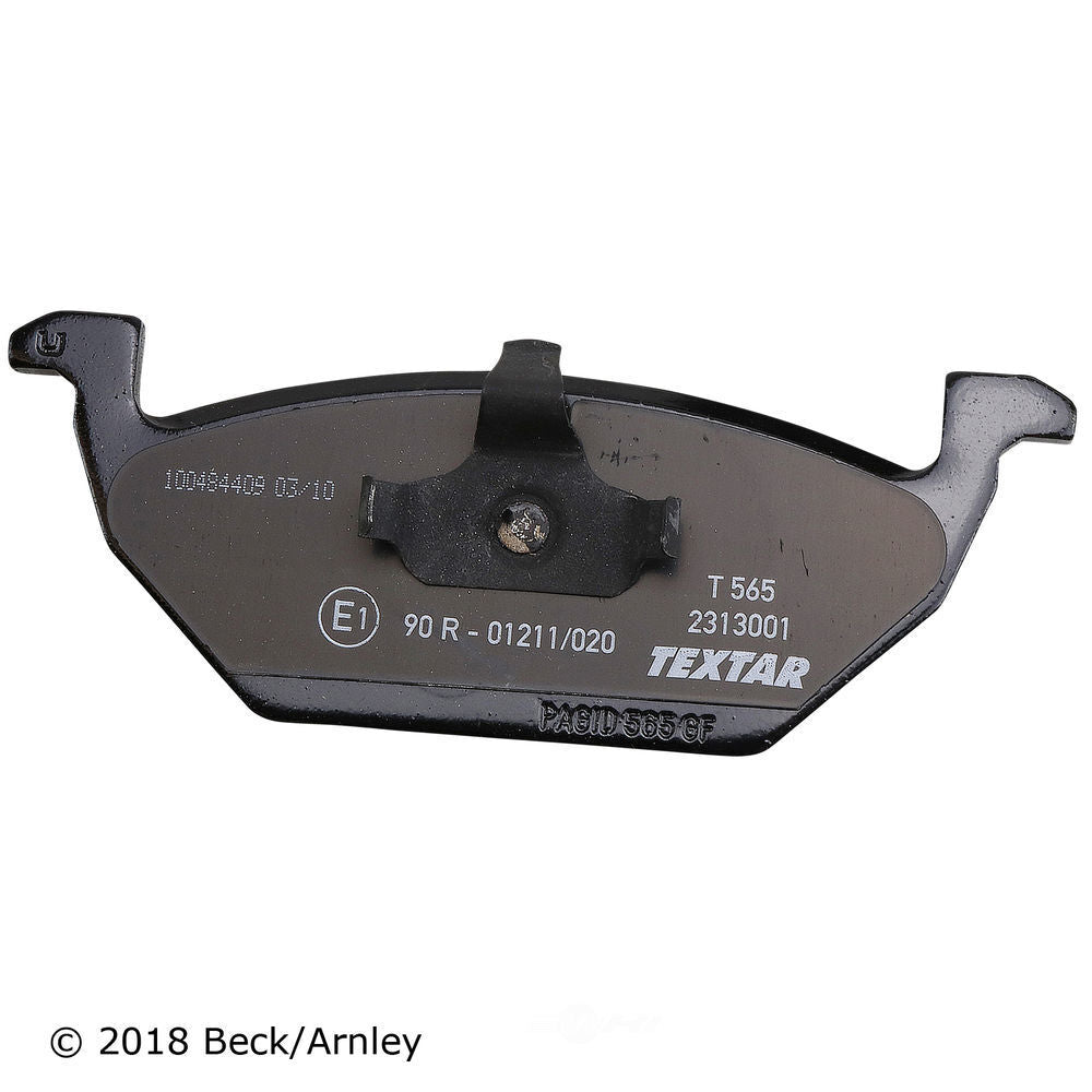 Frt OE Brake Pads  Beck/Arnley  089-1549