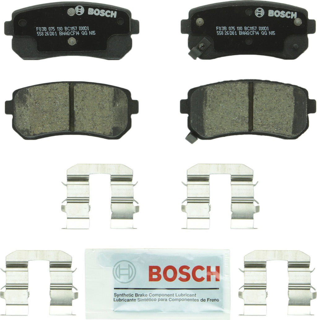 Rr Ceramic Brake Pads  Bosch  BC1157