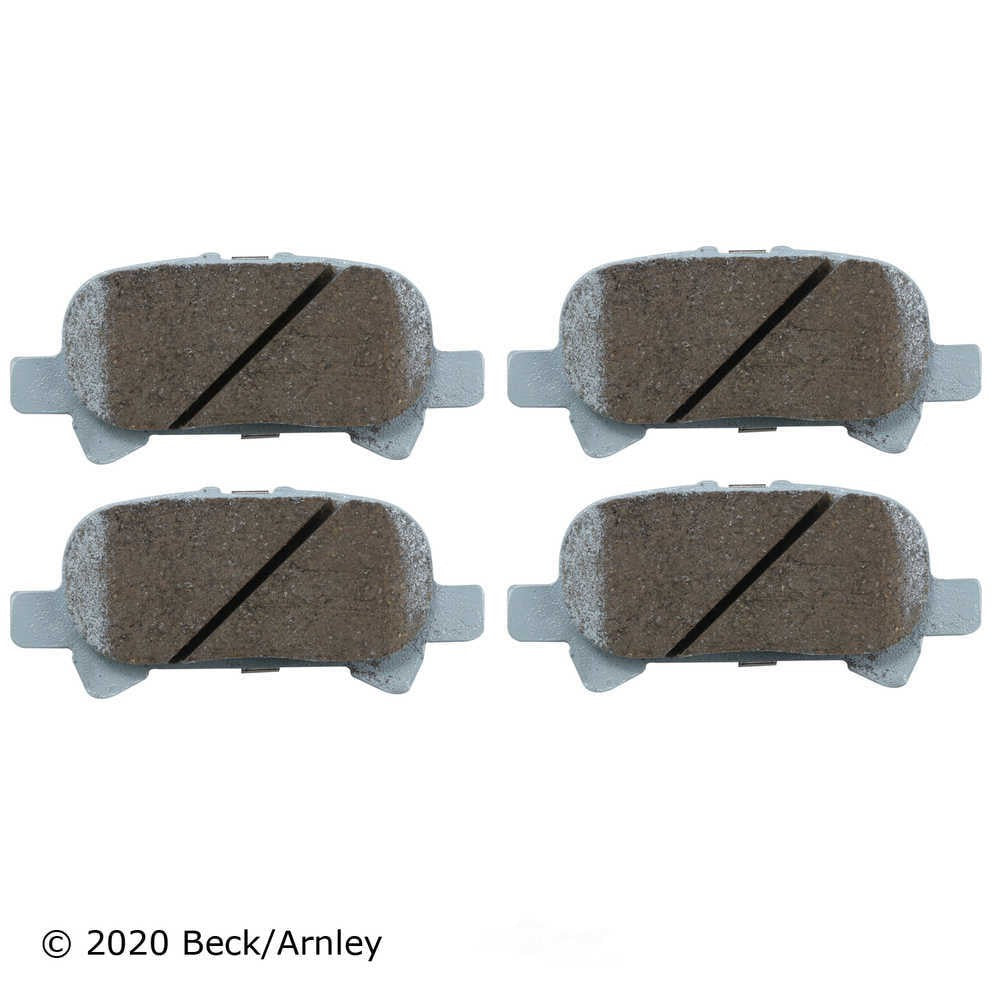 Rr Prem Brake Pads  Beck/Arnley  085-1647