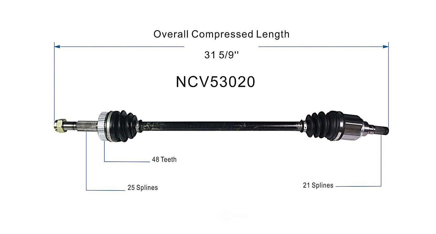 New CV Complete Assy   GSP North America   NCV53020