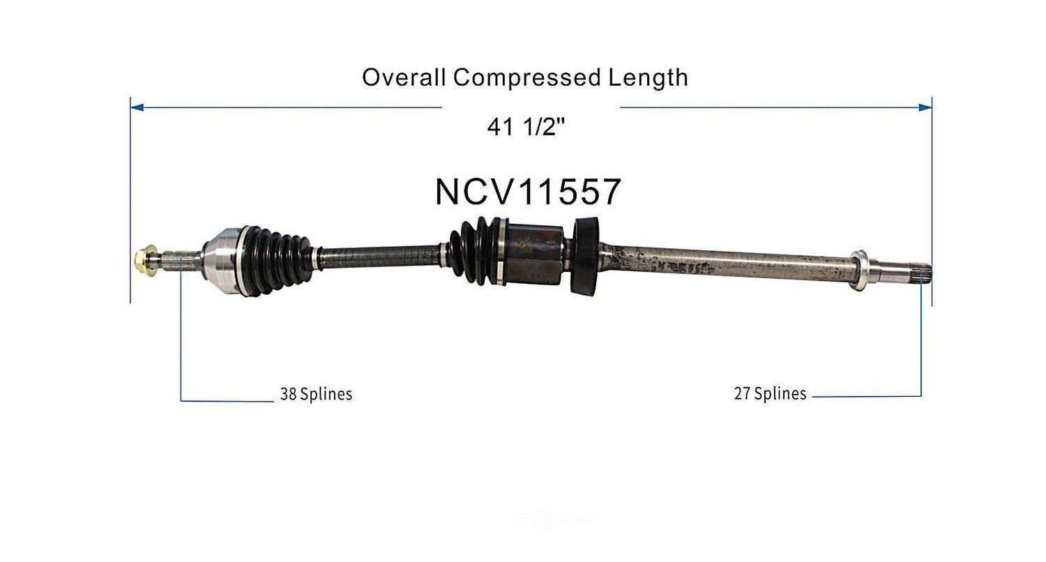 Right New CV Complete Assy   GSP North America   NCV11557