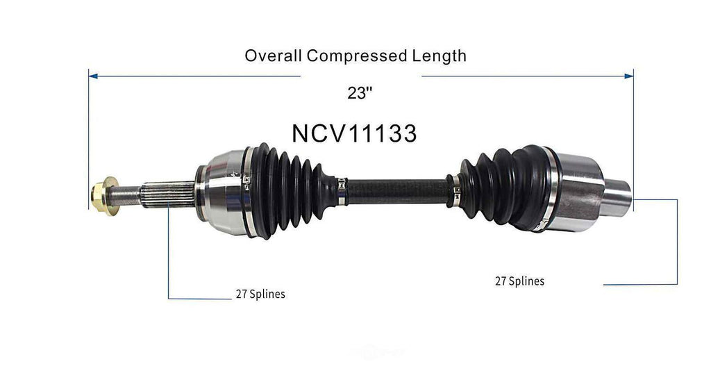 Right New CV Complete Assy   GSP North America   NCV11133