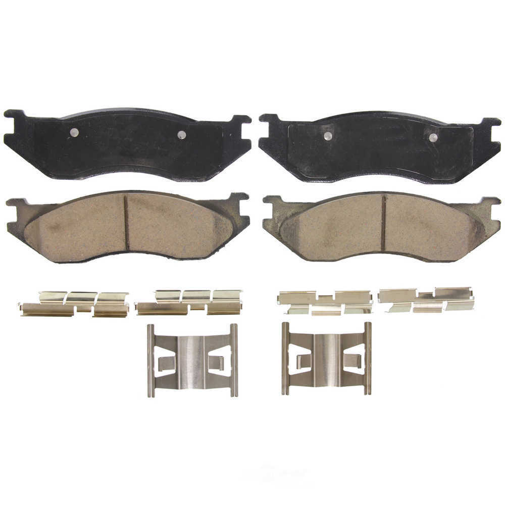 Wagner New Quickstop Ceramic Brake Pad ZD966B