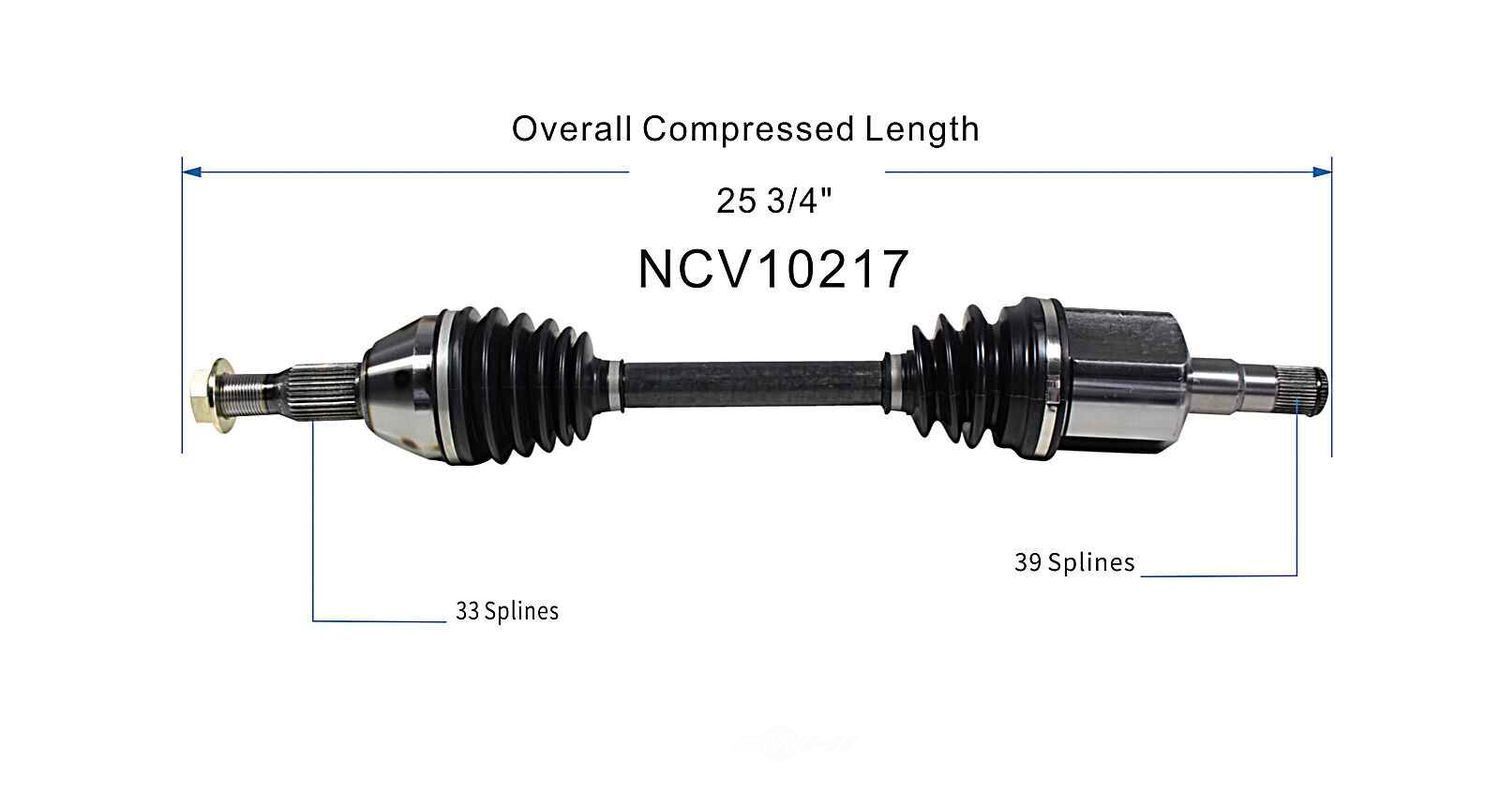 Right New CV Complete Assy   GSP North America   NCV10217