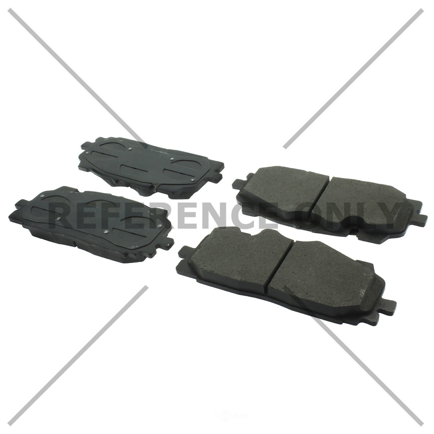 Frt Super Prem Ceramic Brake Pads  Centric Parts  105.18940