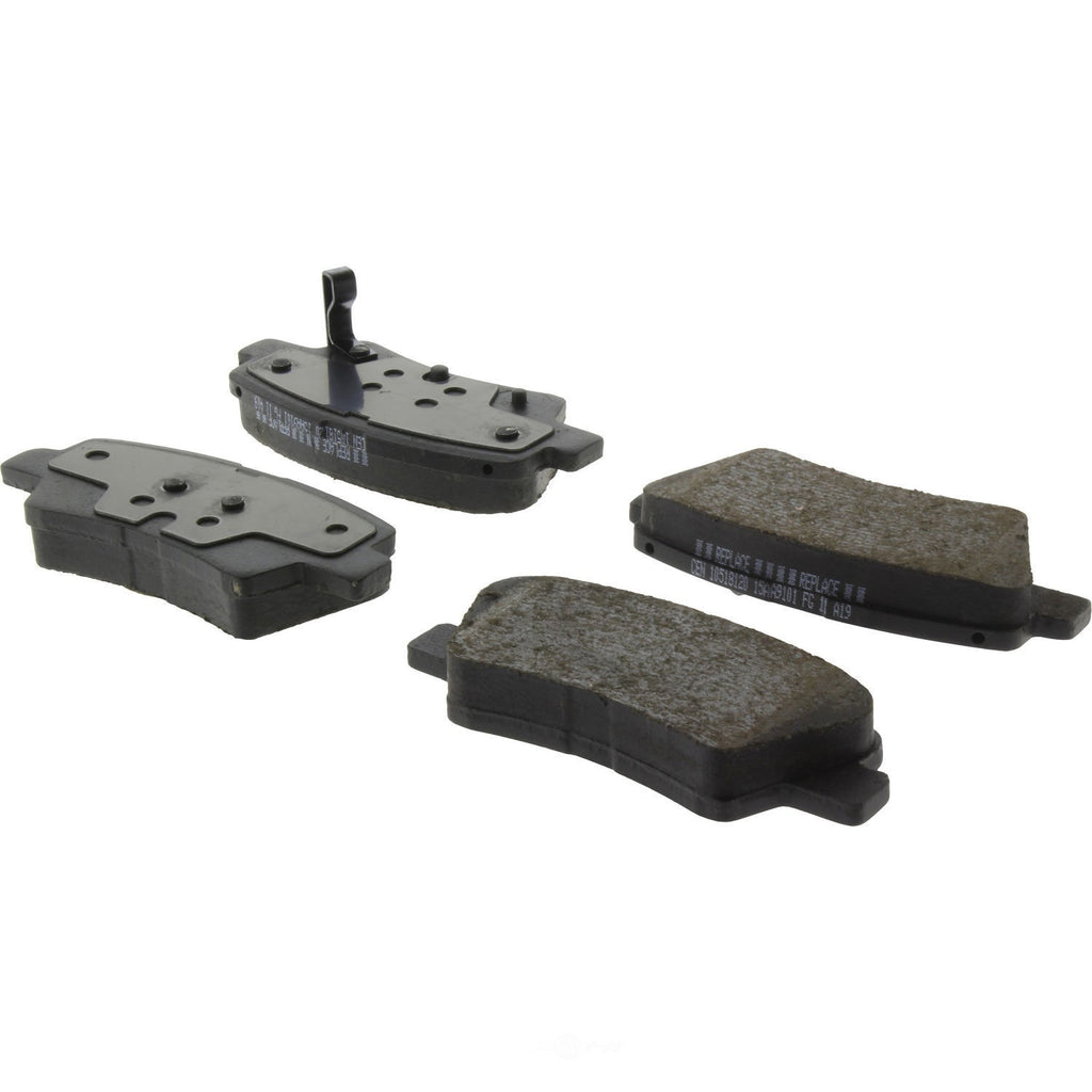Rr Super Prem Ceramic Brake Pads  Centric Parts  105.18120