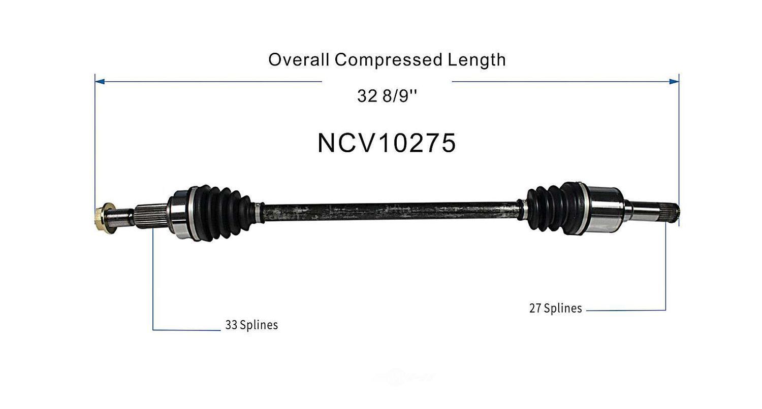Right New CV Complete Assy   GSP North America   NCV10275