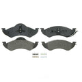 Frt Semi-Met Brake Pads  Wagner  ZX746